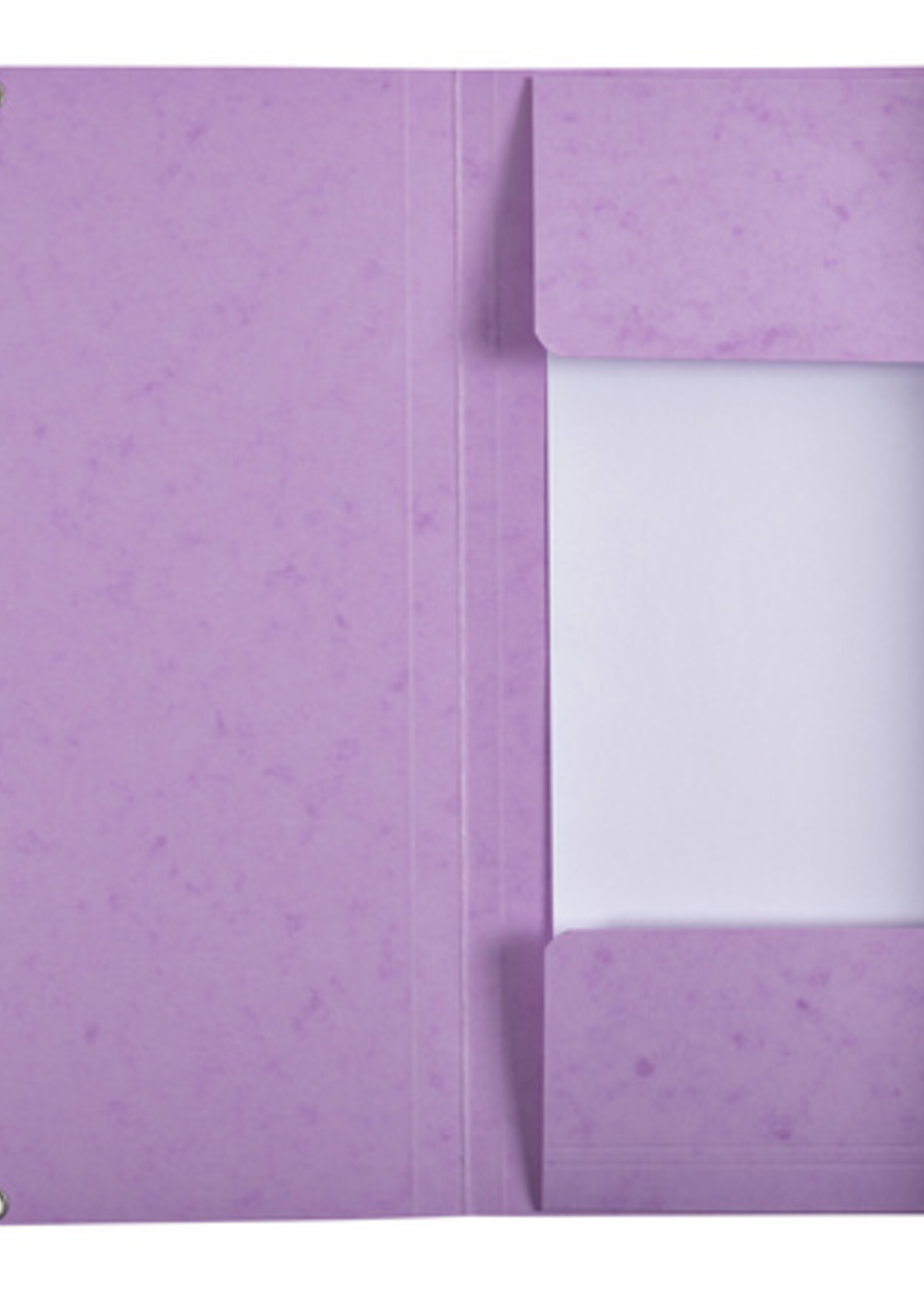 Exacompta Chemise à élastique Exacompta Aquarel 3 rabats A4 carton lustré assorti