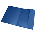 Oxford Elastomap Oxford Top File+ A4 3 kleppen 390gr blauw