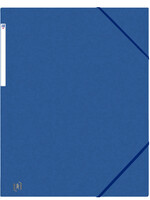 Oxford Elastomap Oxford Top File+ A3 3 kleppen 390gr blauw