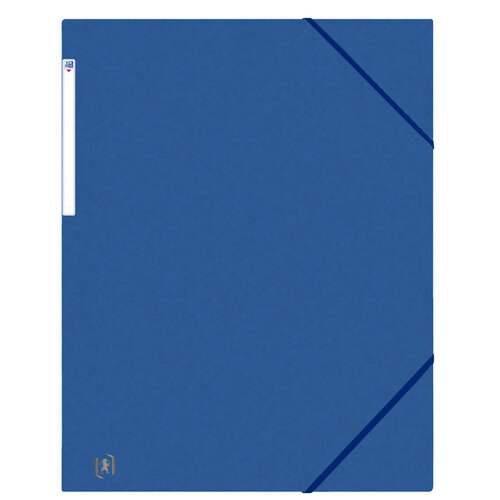 Oxford Elastomap Oxford Top File+ A3 3 kleppen 390gr blauw