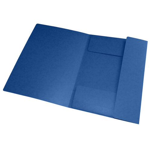 Oxford Elastomap Oxford Top File+ A3 3 kleppen 390gr blauw