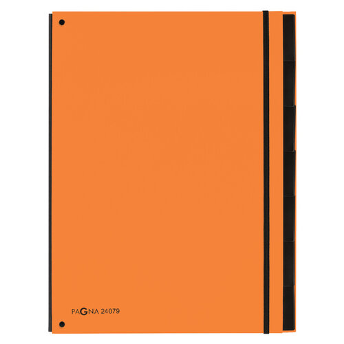 PAGNA Trieur Pagna Trend A4 7 intercalaires orange