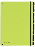 PAGNA Trieur Pagna Trend A4 12 intercalaires vert pomme