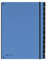 PAGNA Trieur Pagna Trend A4 12 intercalaires bleu ciel