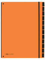 PAGNA Sorteermap Pagna Trend A4 12 tabs oranje