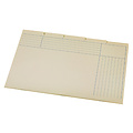 Atlanta Sous-chemise A6200-5 in-folio 5 compartiments carton chamois