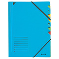 Leitz Sorteermap Leitz 7 tabbladen karton blauw
