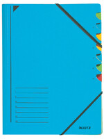 Leitz Trieur Leitz 3907 7 compartiments bleu