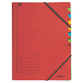 Leitz Trieur Leitz 3907 7 compartiments rouge