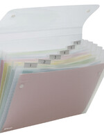 Rexel Trieur Rexel Ice 6 compartiments transparent