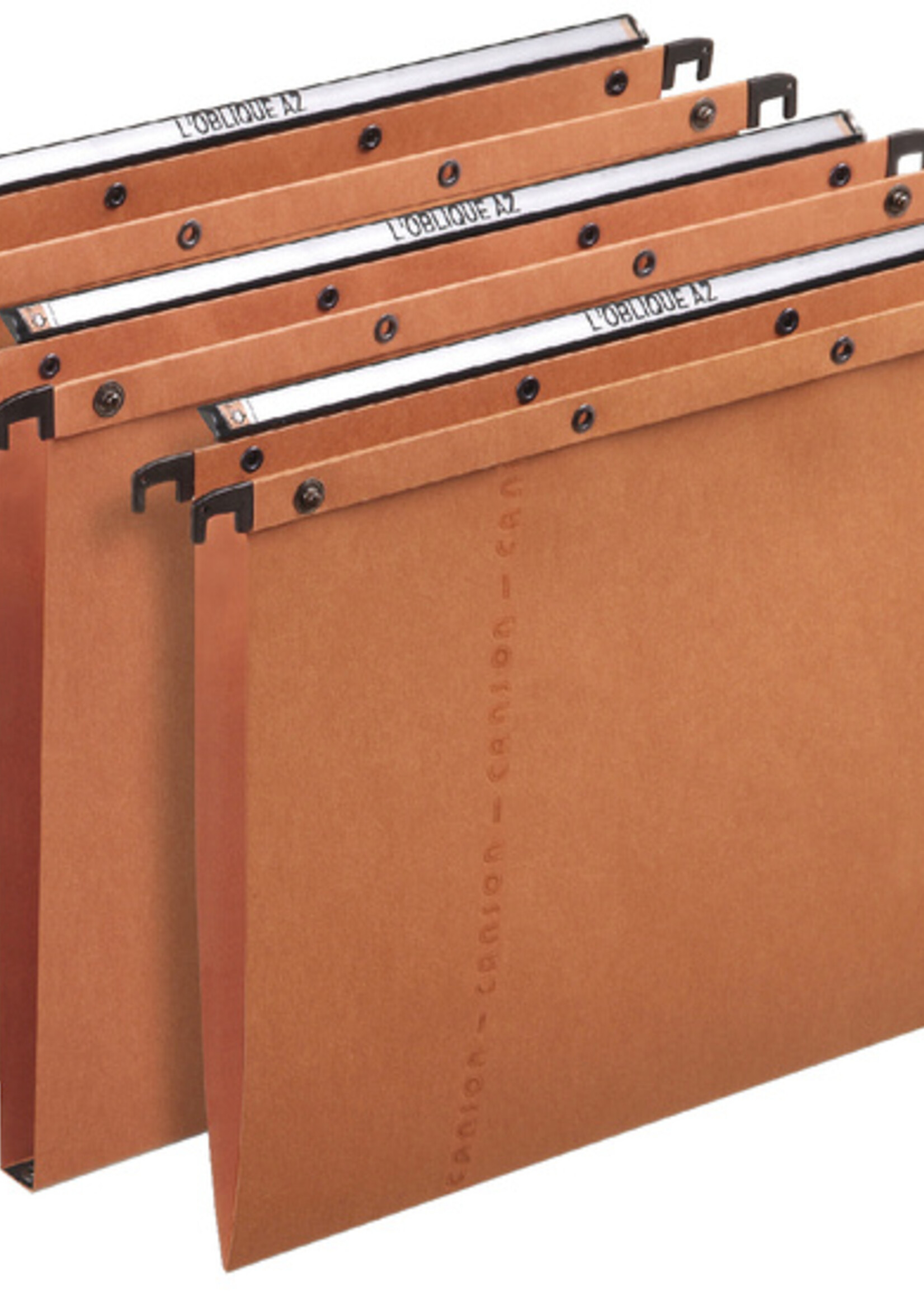 Elba Dossier suspendu Elba AZO in-folio fond U 30mm orange