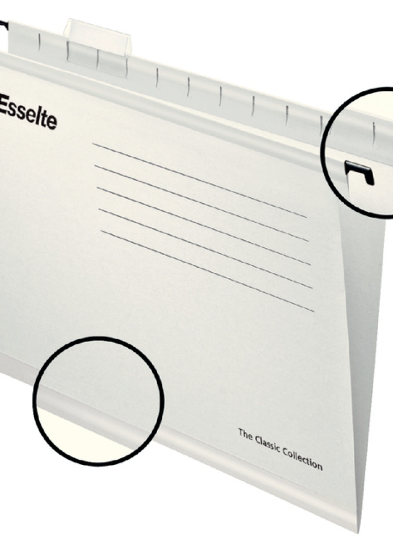 Pendaflex Hangmap Esselte Classic A4 V-bodem wit
