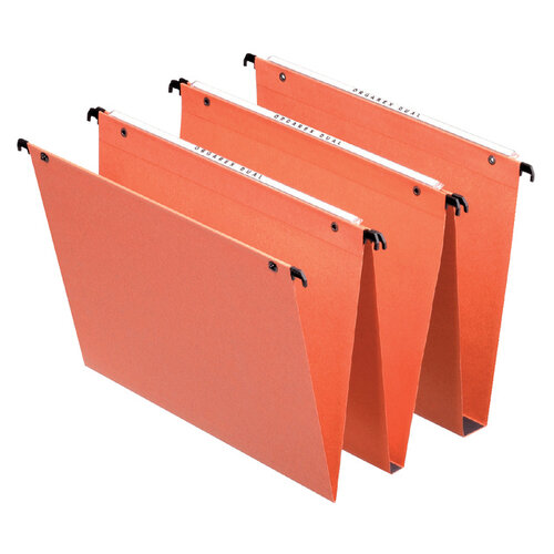 Esselte Dossier suspendu Esselte Orgarex Dual 345x245 vertical orange