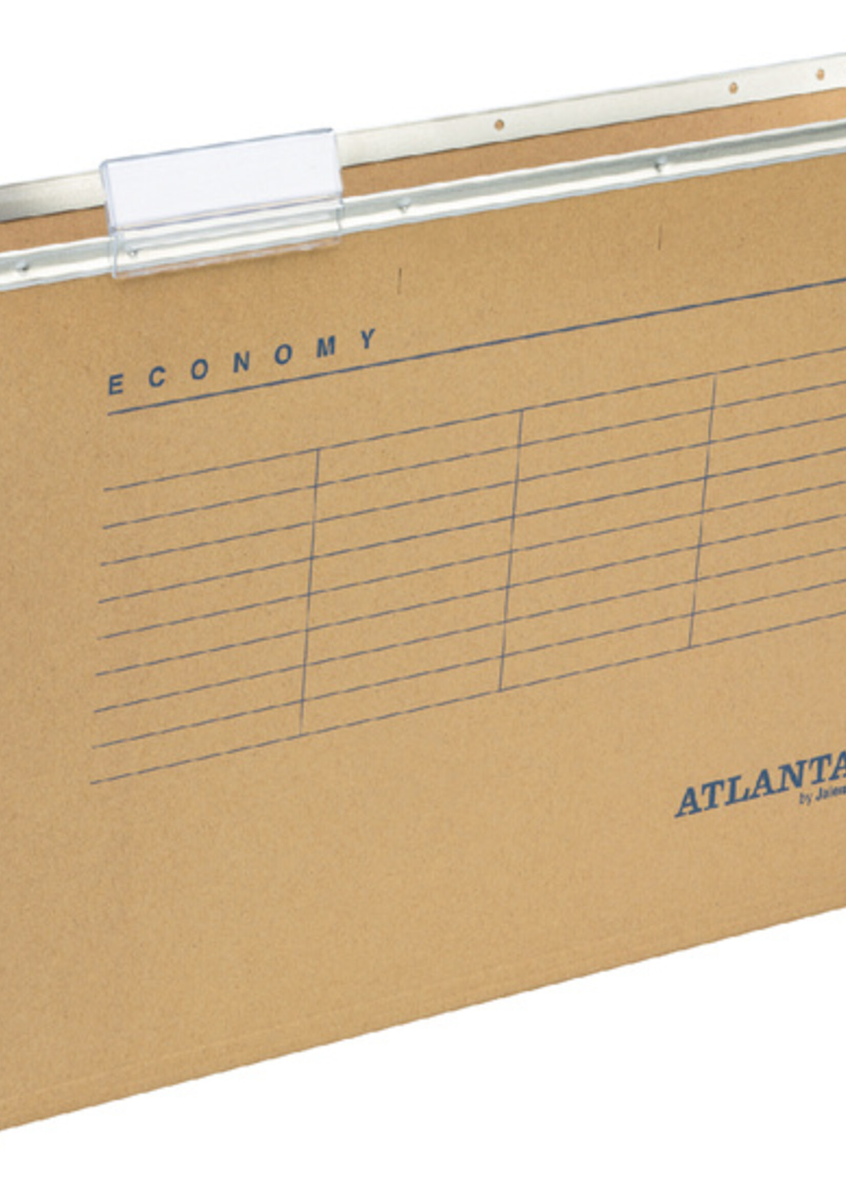 Atlanta Hangmap Economy foolscap V-bodem bruin