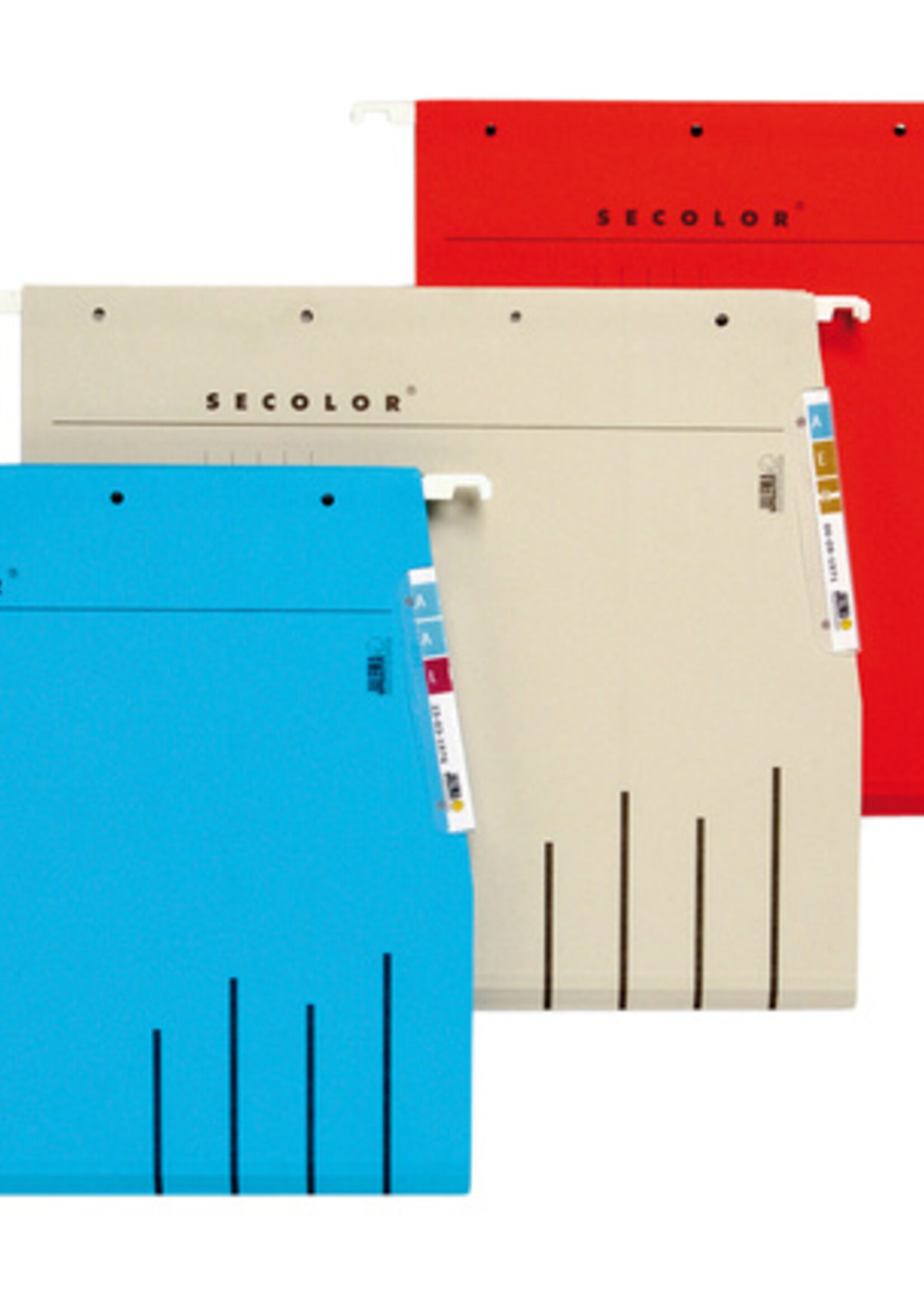 Secolor Dossier suspendu Jalema Secolor latéral pour tablette rouge