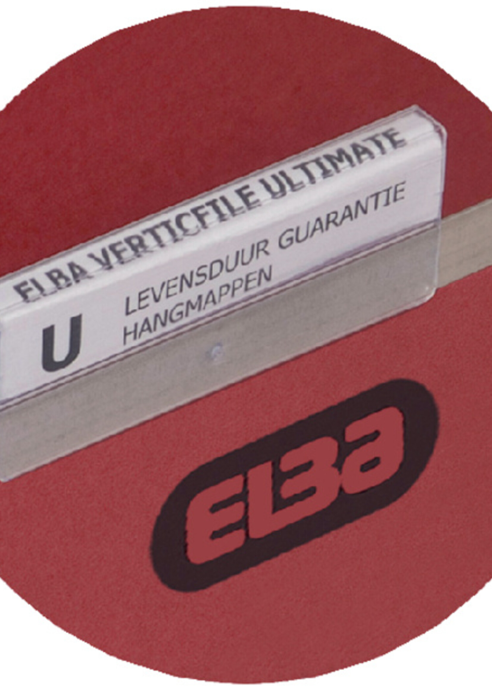 Elba Cavaliers Elba pour dossier suspendu Verticfile 65mm transparent avec bande étiquettes