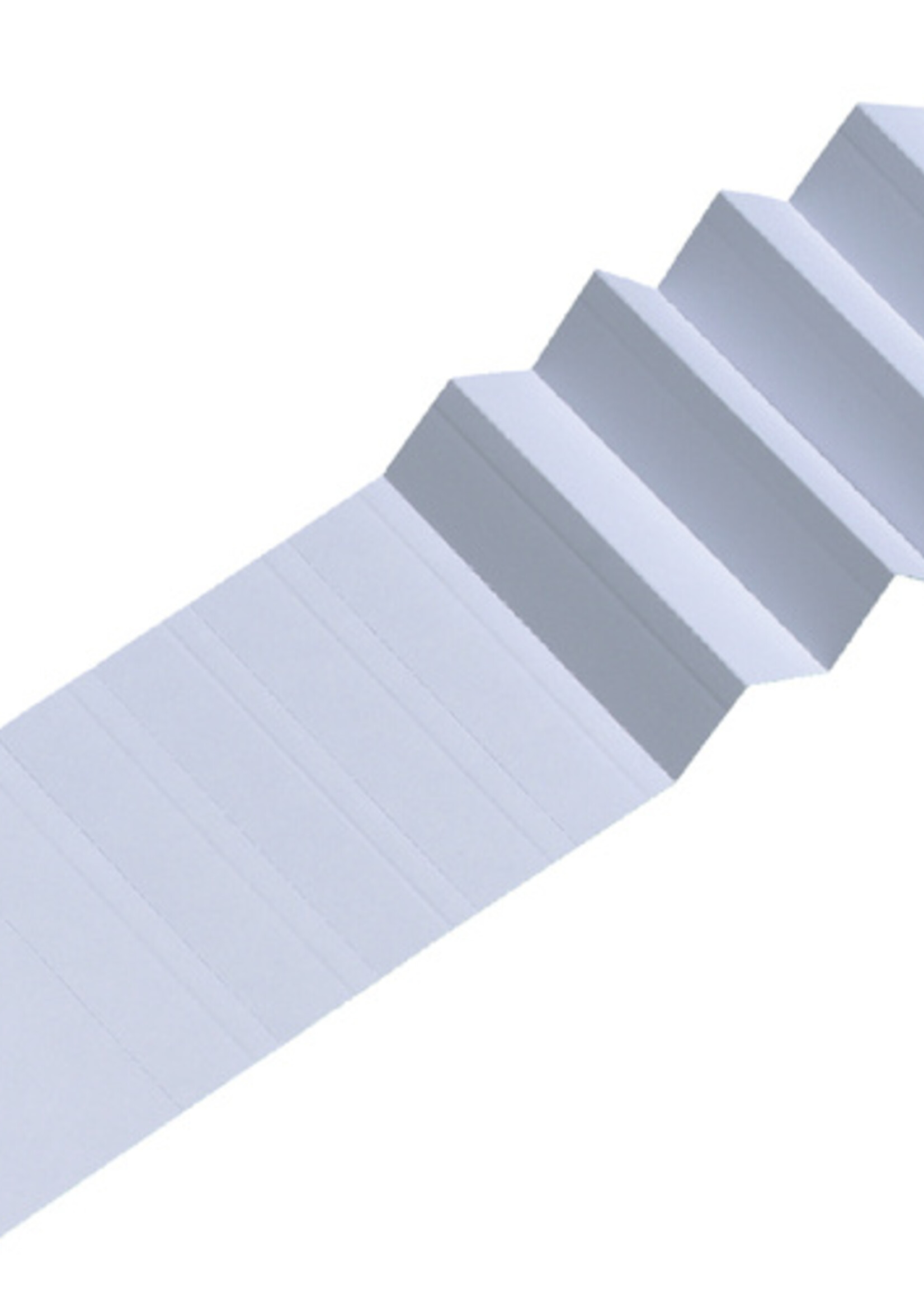 Atlanta Ruiterstrook voor Alzicht hangmappen 65mm wit