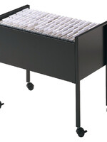 Durable Hangmappentrolly Durable Economy 80 A4 zwart