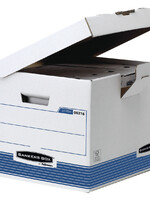 Bankers Box Archiefdoos Bankers Box System flip top kubus wit blauw