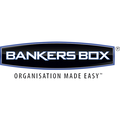 Bankers Box Caisse archives Bankers Box System flip top cube blanc-bleu