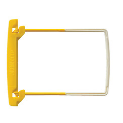 Mécanisme de reliure Jalema Clip complet jaune 10 pcs