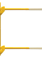 Jalema Mécanisme de reliure Jalema Clip complet jaune AC 10 pcs