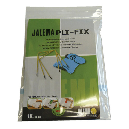 Jalema Archiefbinder JalemaClip Pli-fix geel