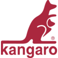 Kangaro Relieur à lamelles Kangaro rouge