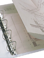 3L Bande de classement 3L 8804-25 Filestrip 295mm 2/4 anneaux