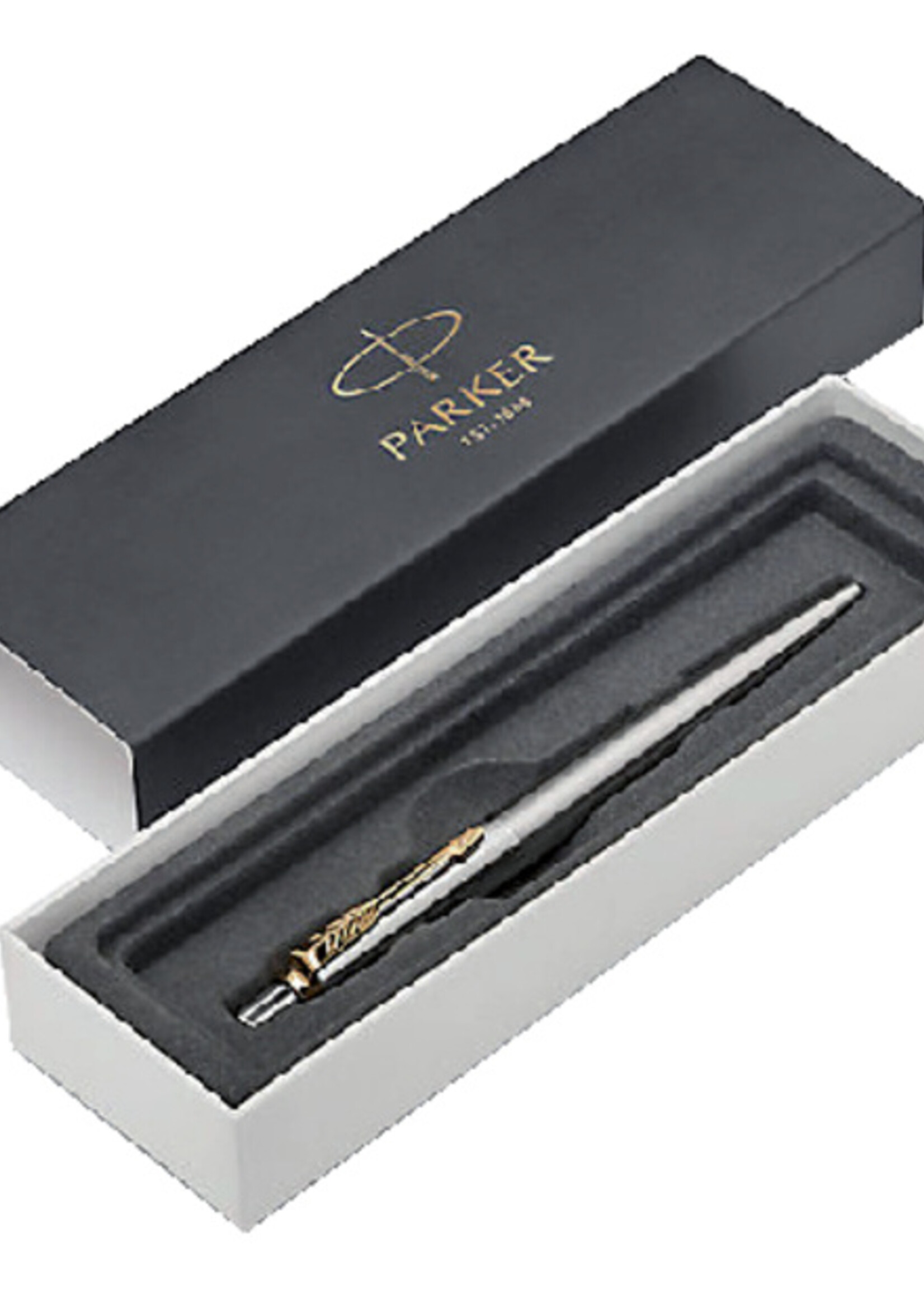 Parker Balpen Parker Jotter stainless steel GT medium