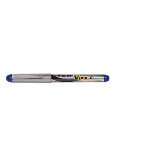 Pilot Vulpen Pilot V-pen zilver blauw