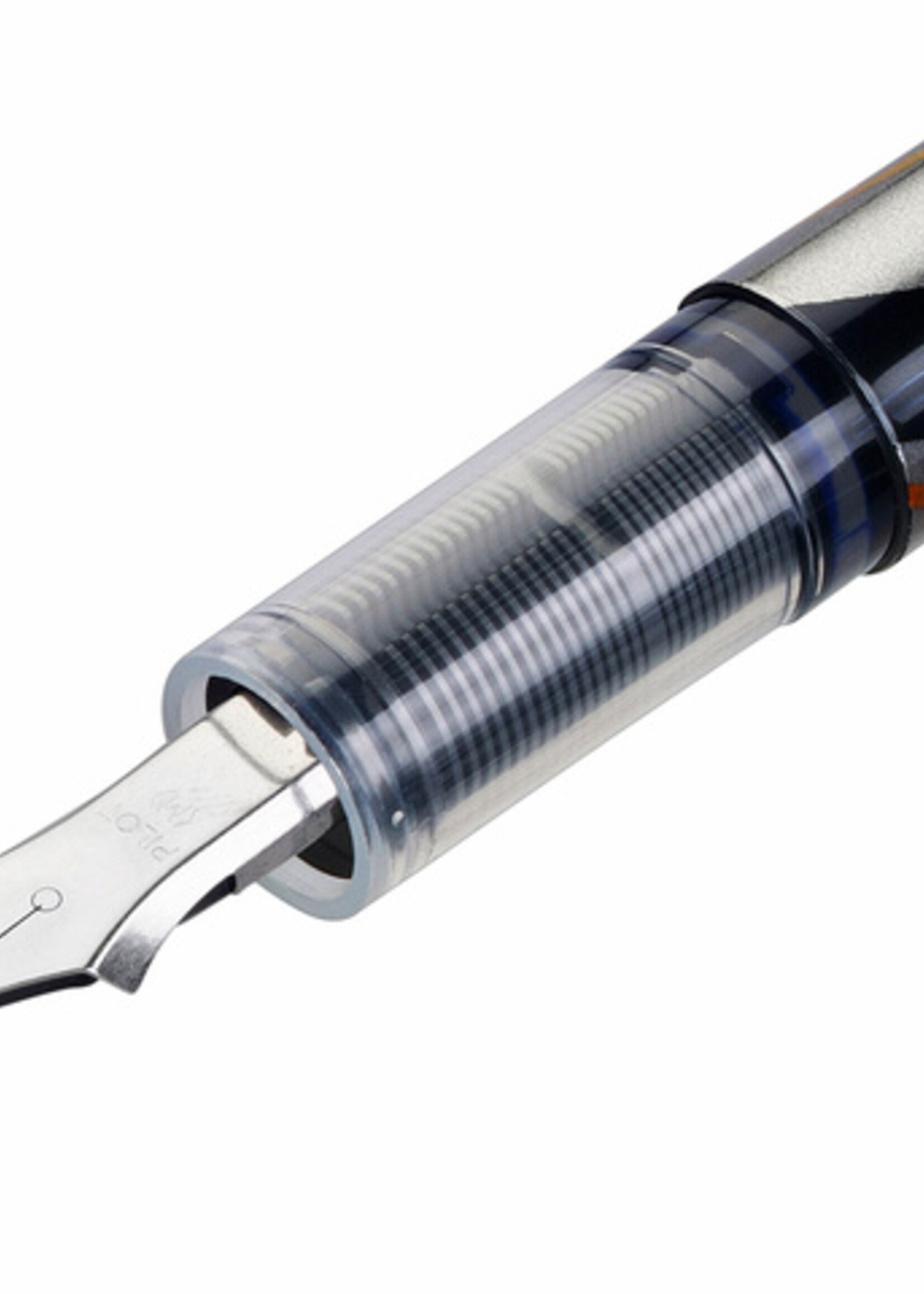 Pilot Stylo plume Pilot V-pen Silver bleu