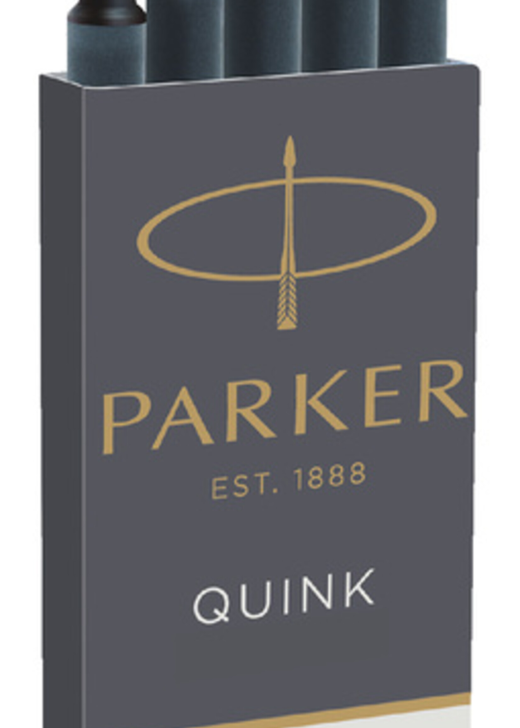 Parker Inktpatroon Parker Quink permanent zwart