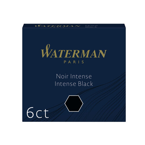 Waterman Cartouche d’encre Waterman International noir