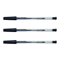 Stylo bille Stick Quantore Medium noir