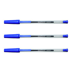 Stylo bille Stick Quantore Medium bleu