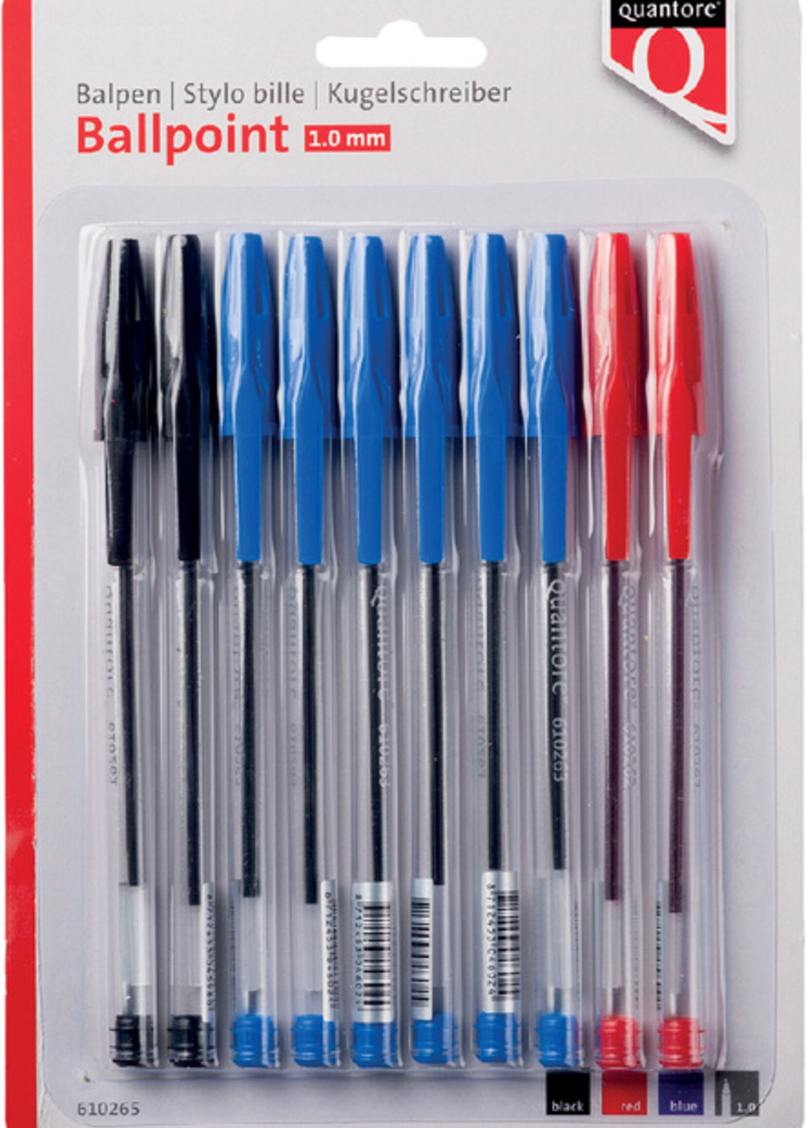 Quantore Balpen Quantore stick assorti blister