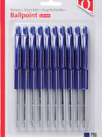Quantore Balpen Quantore drukknop blauw