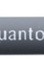 Quantore Balpen Quantore rubbergrip drukknop blauw medium