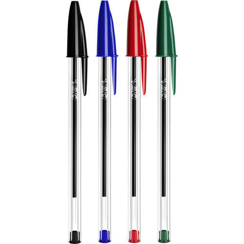 Bic Balpen Bic Cristal zwart medium