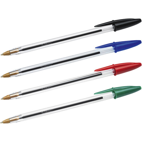 Bic Balpen Bic Cristal rood medium