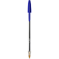 Bic Balpen Bic Cristal blauw medium zakje à 8+2 gratis