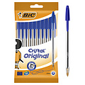 Bic Balpen Bic Cristal blauw zakje à 10 stuks