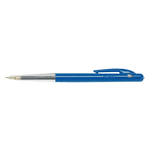 Bic Stylo bille BIC M10 Medium bleu boîte 90 + 10 gratuits