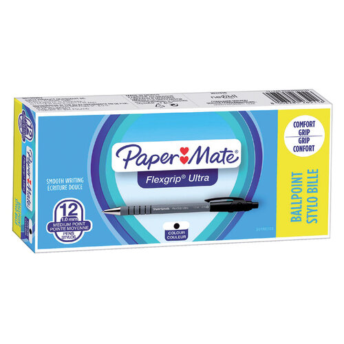 Paper Mate Stylo Bille Paper Mate Flexgrip Ultra Medium noir