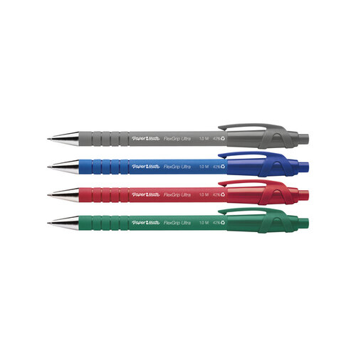 Paper Mate Balpen Paper Mate Flexgrip Ultra rood medium