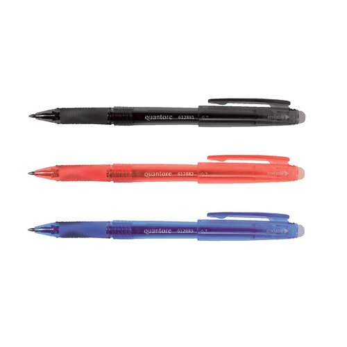 Quantore Gelschrijver Quantore erasable 0.7mm rood