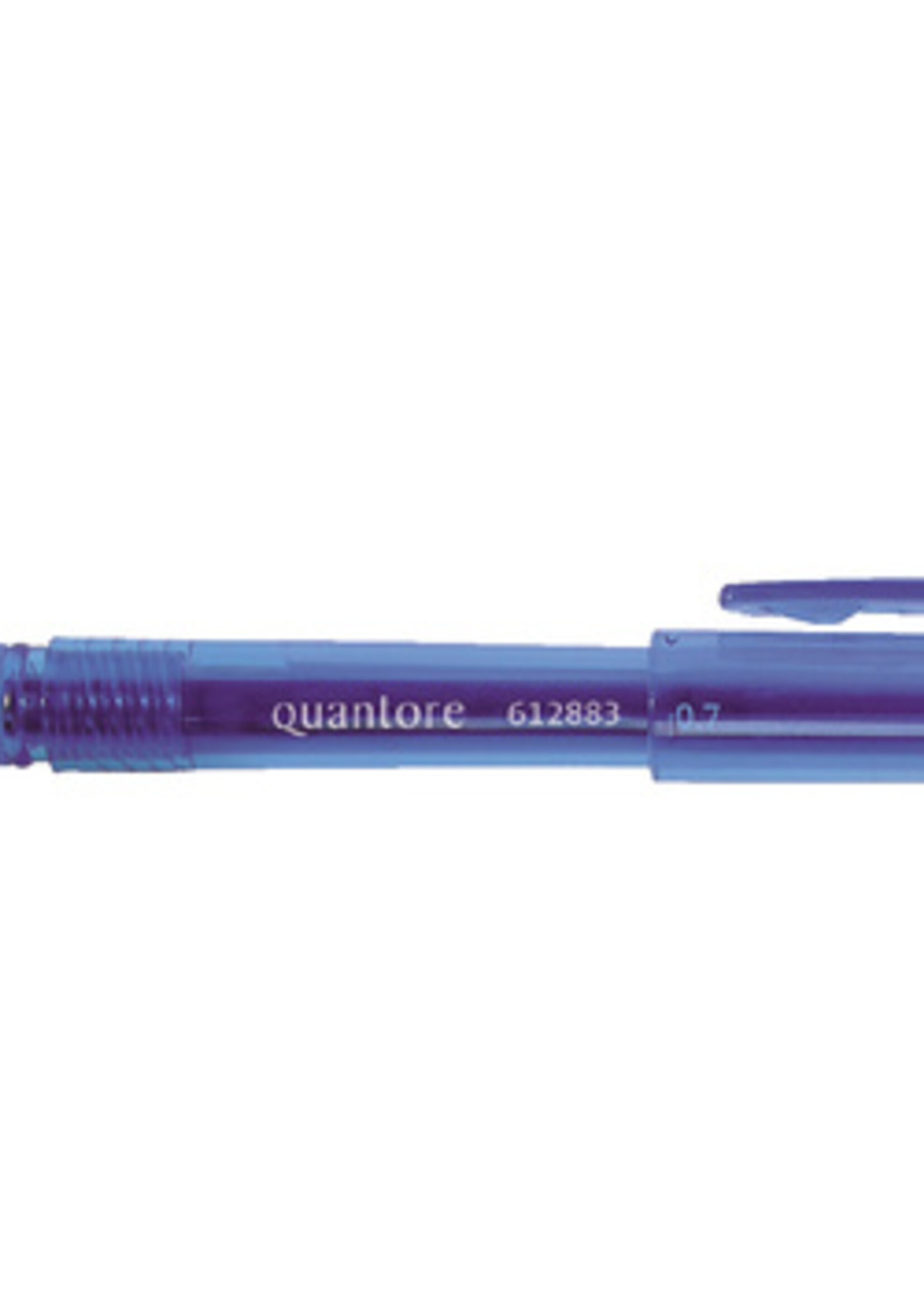 Quantore Stylo gel Quantore effaçable 0,7mm bleu