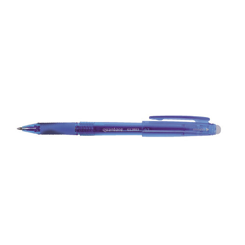 Quantore Stylo gel Quantore effaçable 0,7mm bleu