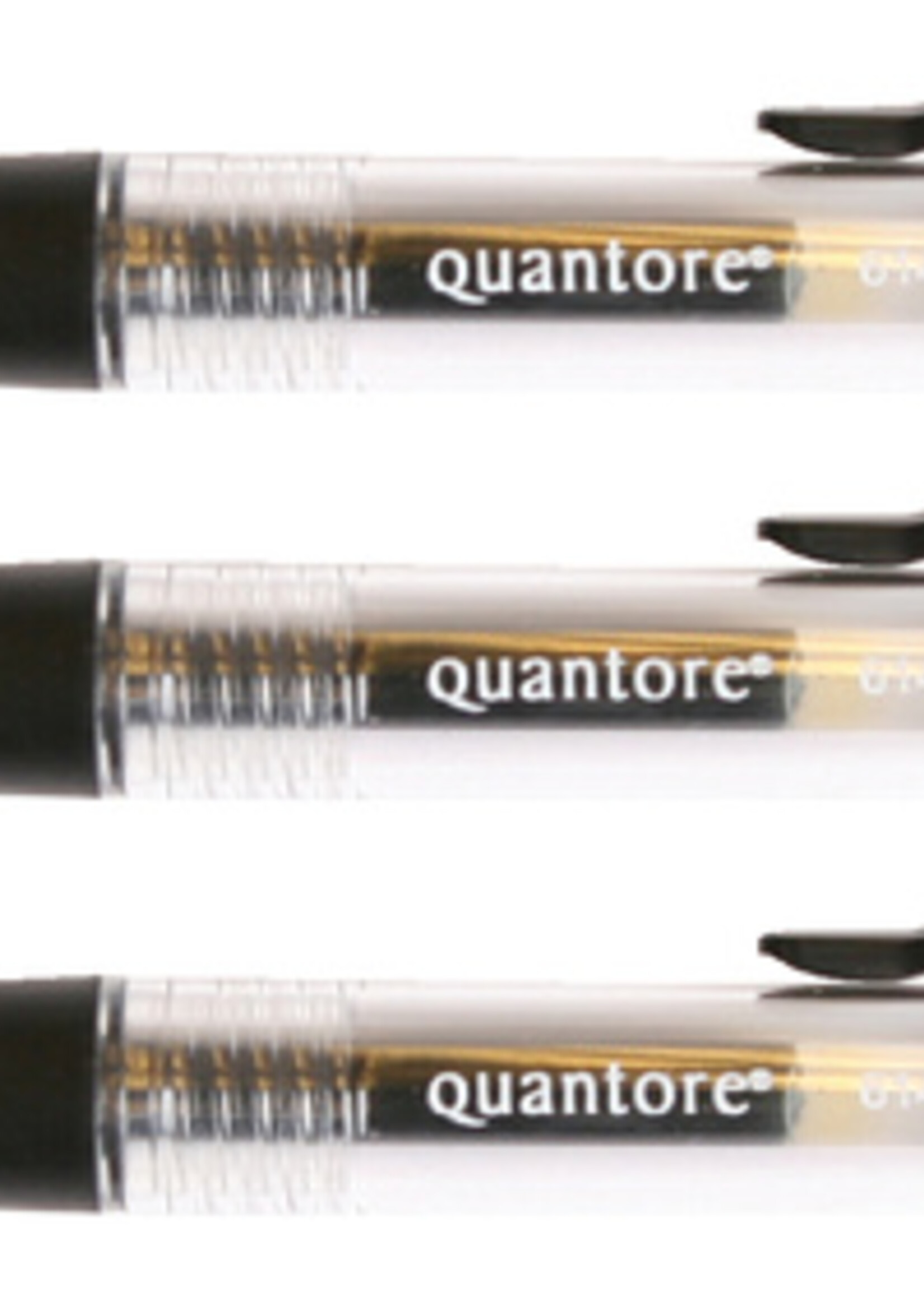 Quantore Gelschrijver Quantore gripdrukknop 0.7mm zwart